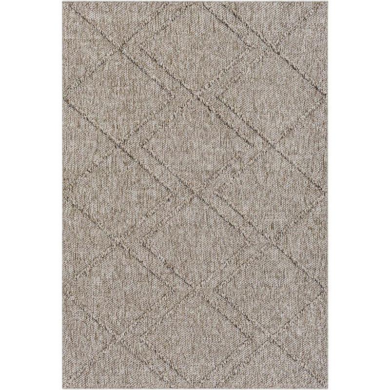 Mark & Day East River 2'3"x3'9" Rectangle Woven Indoor and Outdoor Area Rugs Gray