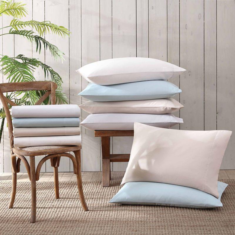 Tommy Bahama Solid Sateen Bonus Sheet Set