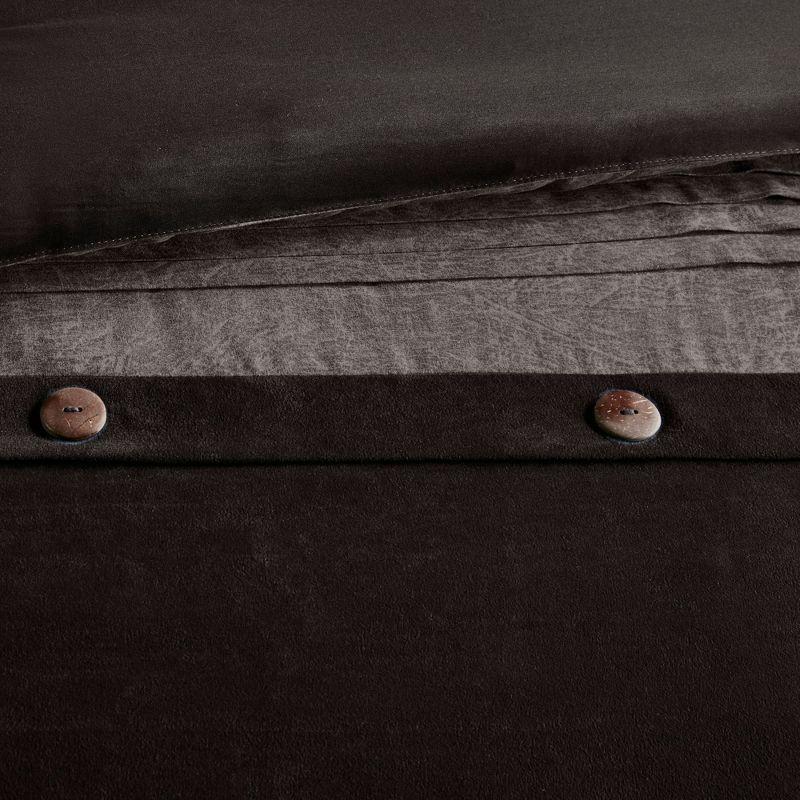 Madison Park Boone 7 Piece Faux Suede Comforter Set