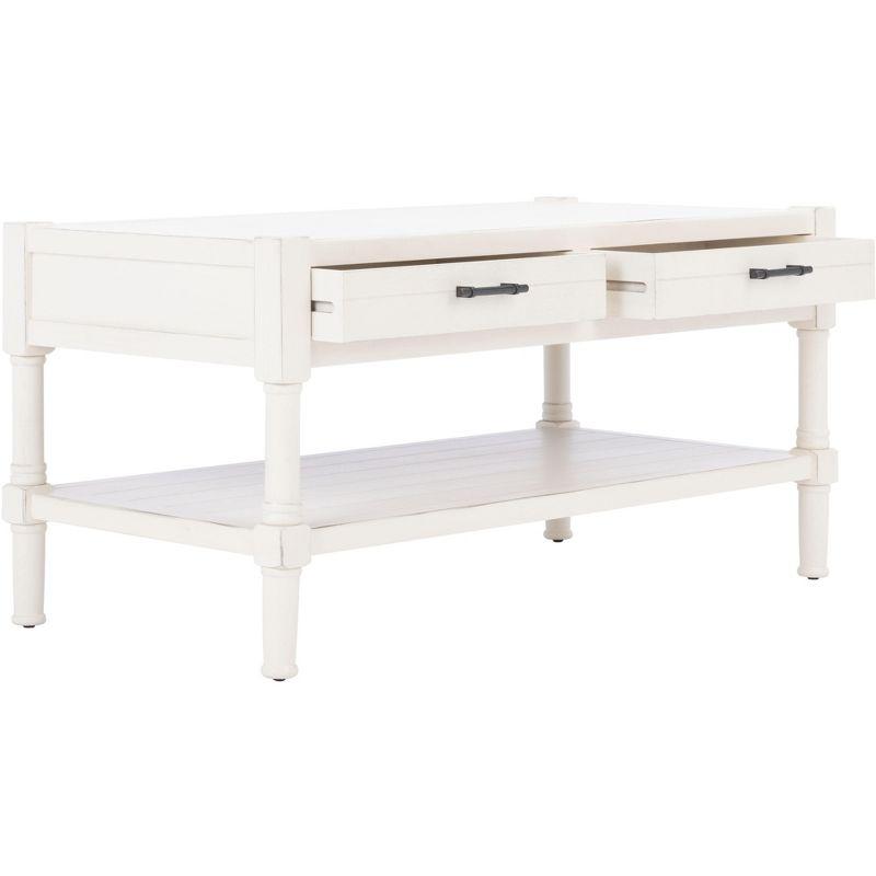 Filbert 2 Drawer Coffee Table  - Safavieh