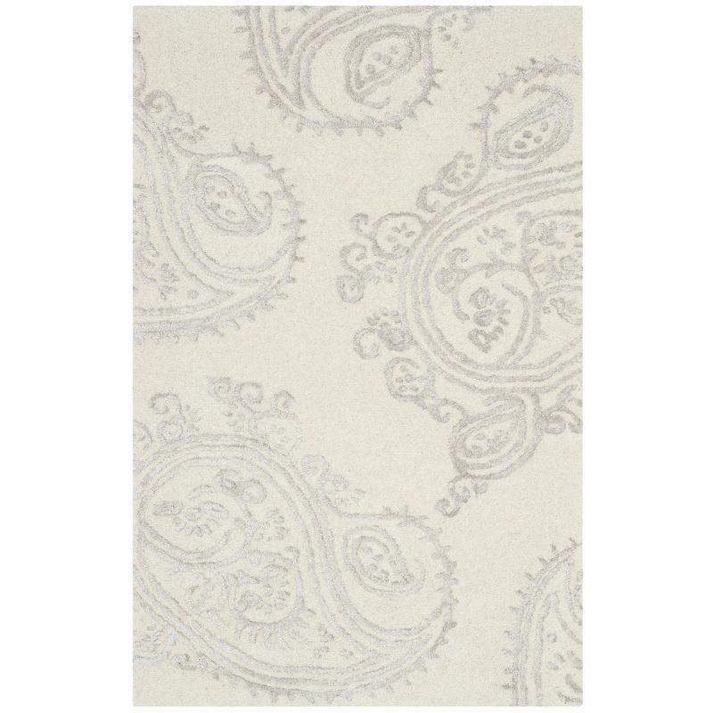 Bella BEL153 Hand Tufted Accent Rug - Ivory/Beige - 2'6"x4' - Safavieh.