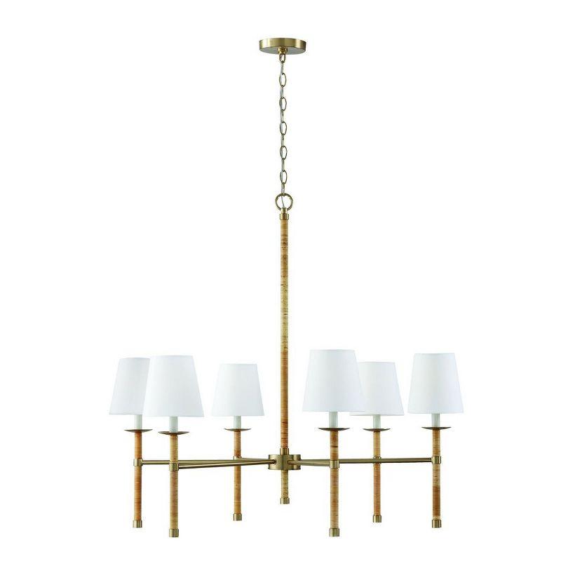 6 - Light Dimmable Classic / Traditional Chandelier