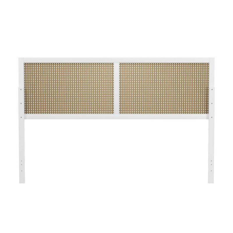 Serena Wood and Cane Panel Headboard - Hillsdale Furniture
