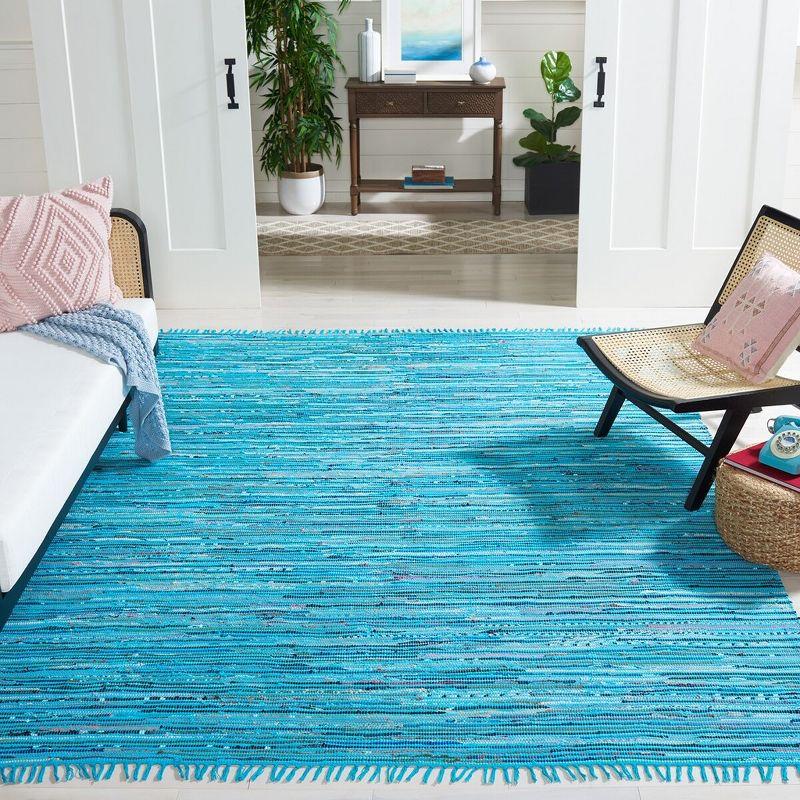 Rag Area Rug RAR125 Hand Woven Area Rug  - Safavieh