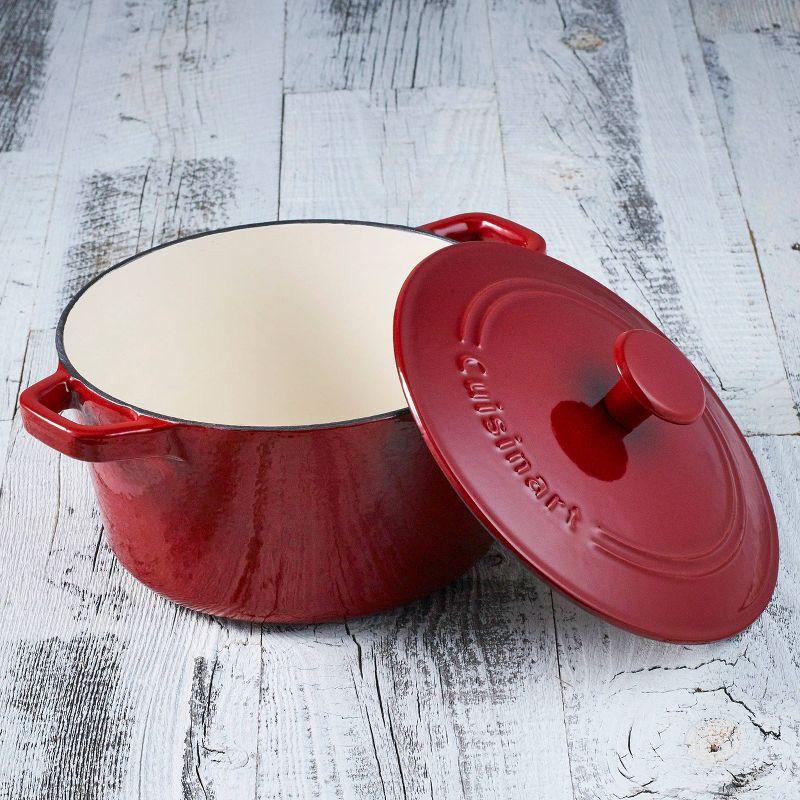 Cuisinart Cuisinart Chef’s Classic Enameled Cast Iron Round Dutch Oven with Lid