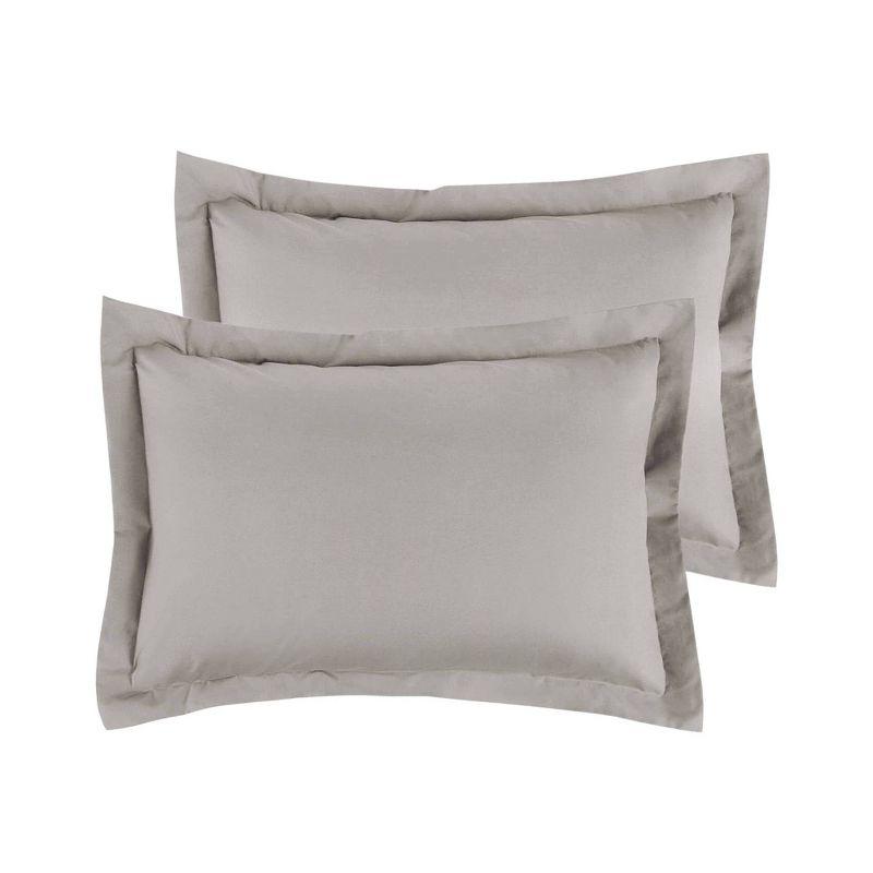 Gray Cotton Blend 6 Piece Coverlet / Bedspread Set