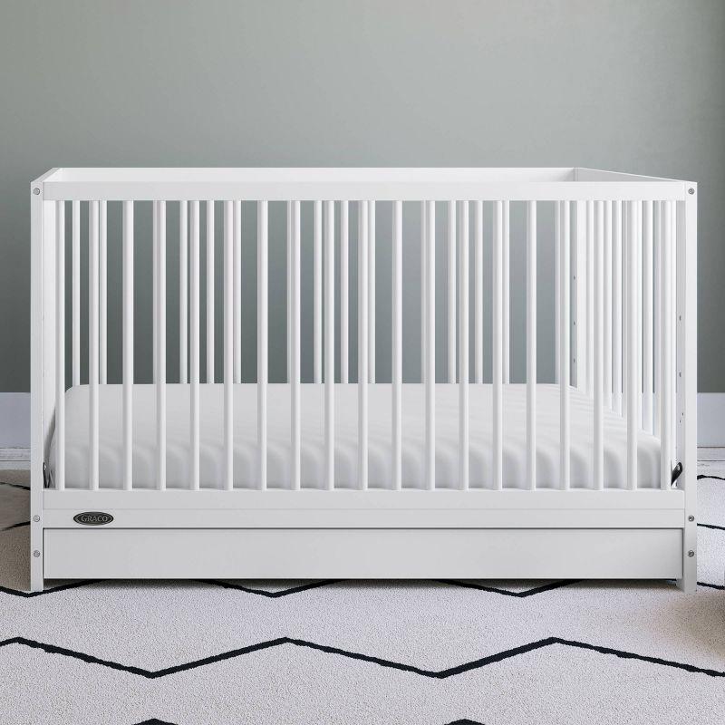 Graco Teddi 5-in-1 Convertible Crib with Drawer