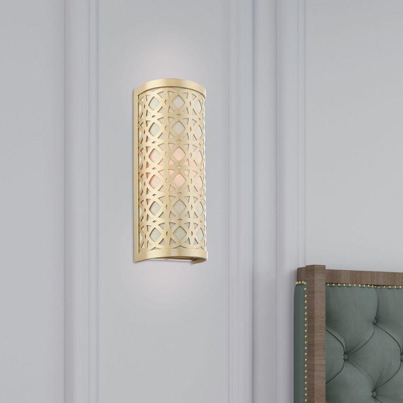 Livex Lighting Calinda 1 - Light Wall Light in  Soft Gold