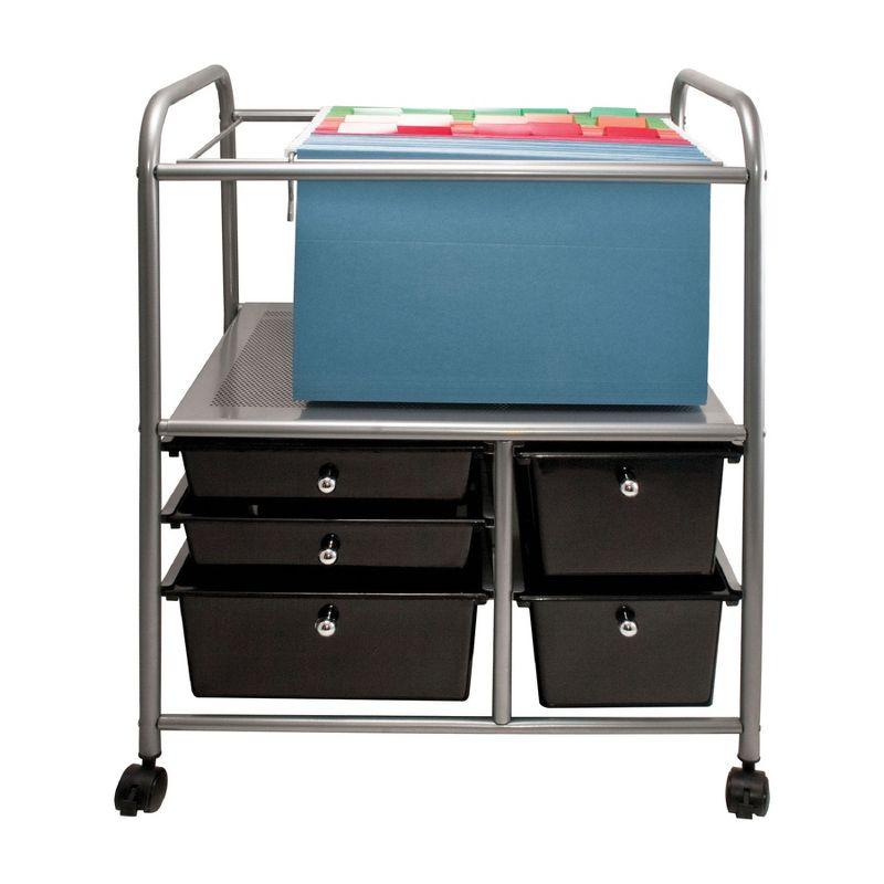 Advantus® Mobile File Cart