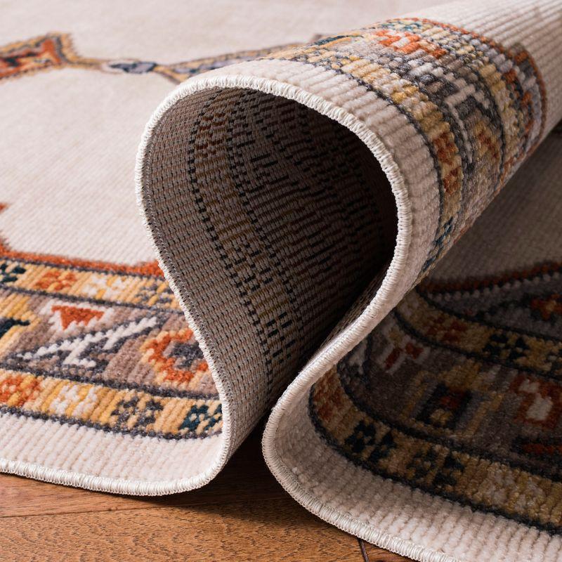 Farmhouse FMH830 Power Loomed Area Rug - Grey/Cream - 8' X 10' - Safavieh.