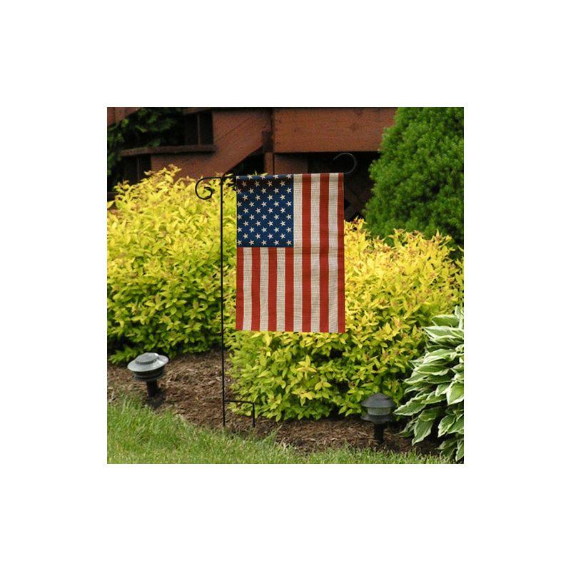 American Flag Burlap Garden Flag 18" x 12.5" Briarwood Lane