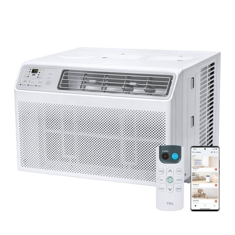 TCL TCL 8000 BTU Wi-Fi Connected Window Air Conditioner with Remote Included