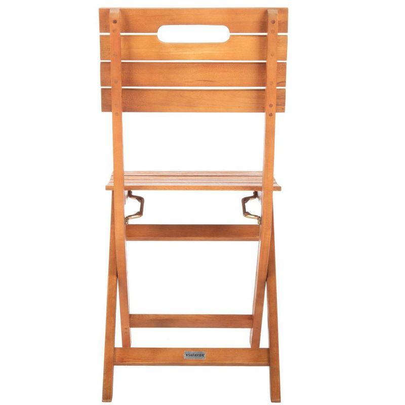 Blison Folding Chairs (Set Of 2) - Natural - Safavieh.