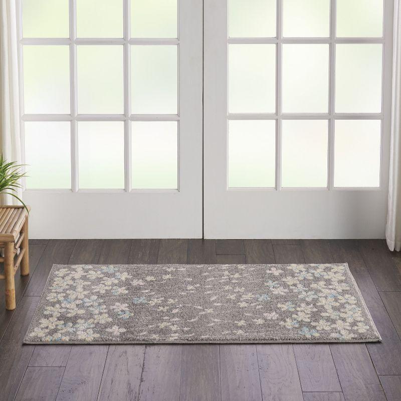 Nourison Tranquil Bohemian Botanical Bloom Area Rug