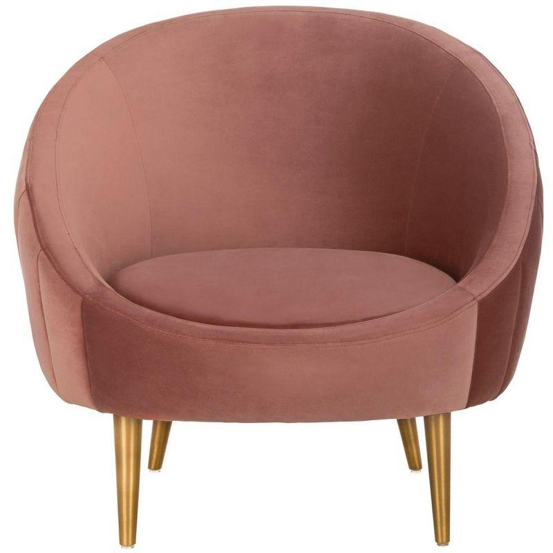 Razia Velvet Barrel Chair