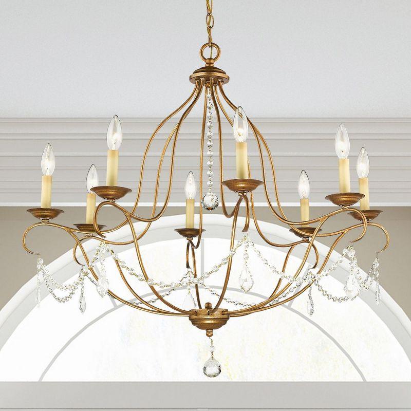 Chesterfield 8 - Light Dimmable Empire Chandelier