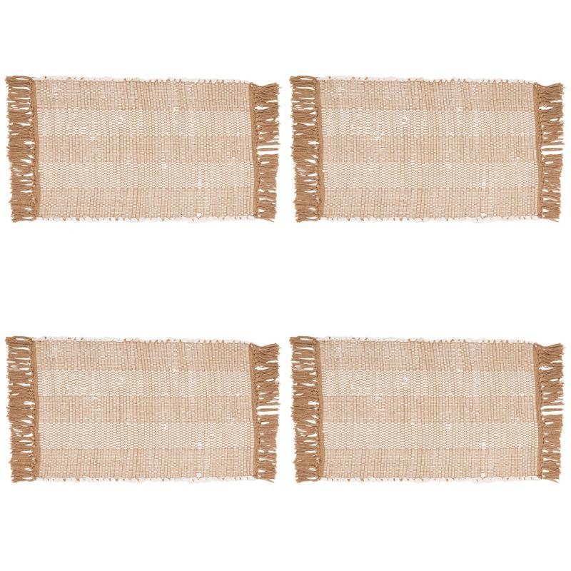 Cotton Striped Rectangle Placemat