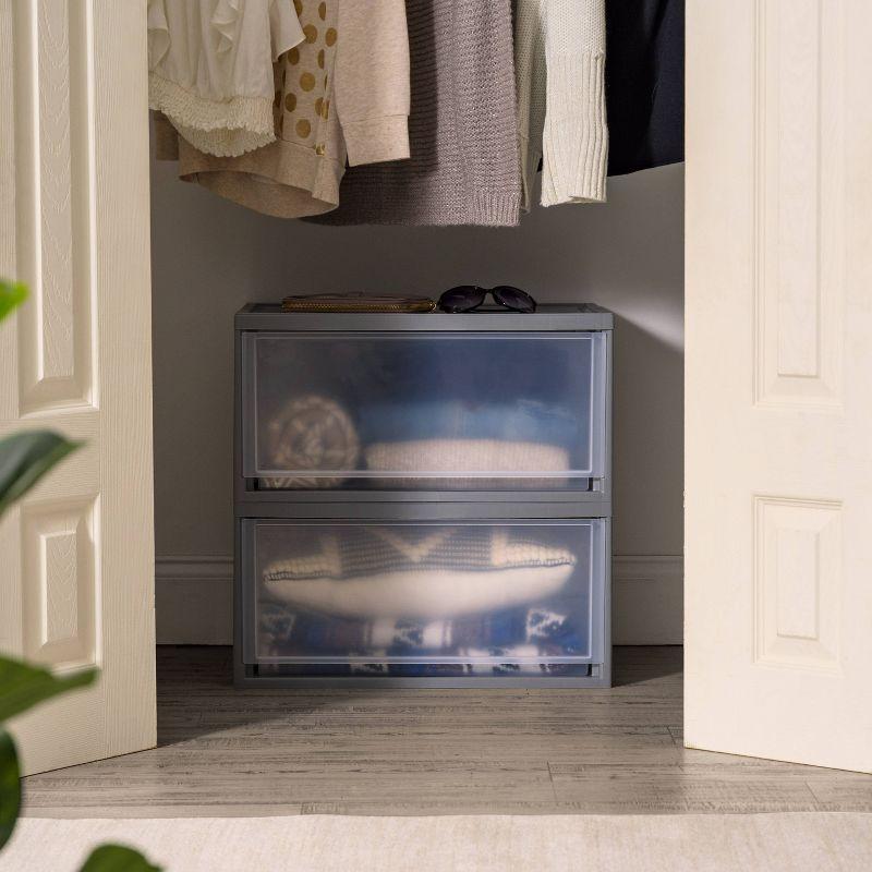 IRIS USA, Inc. IRIS USA, Inc. Plastic Bin (Set of 2)