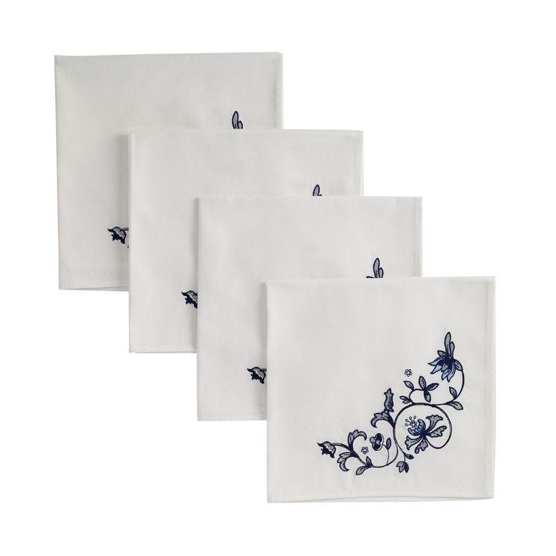 Avanti Linens Blue Portofino Napkins Set of 4