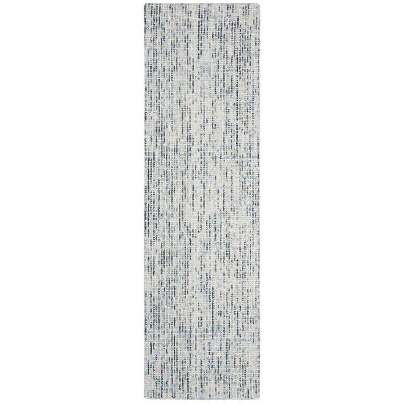 Abstract ABT468 Handmade Indoor Accent Rug - Blue/Charcoal - 2'-3"x4' - Safavieh