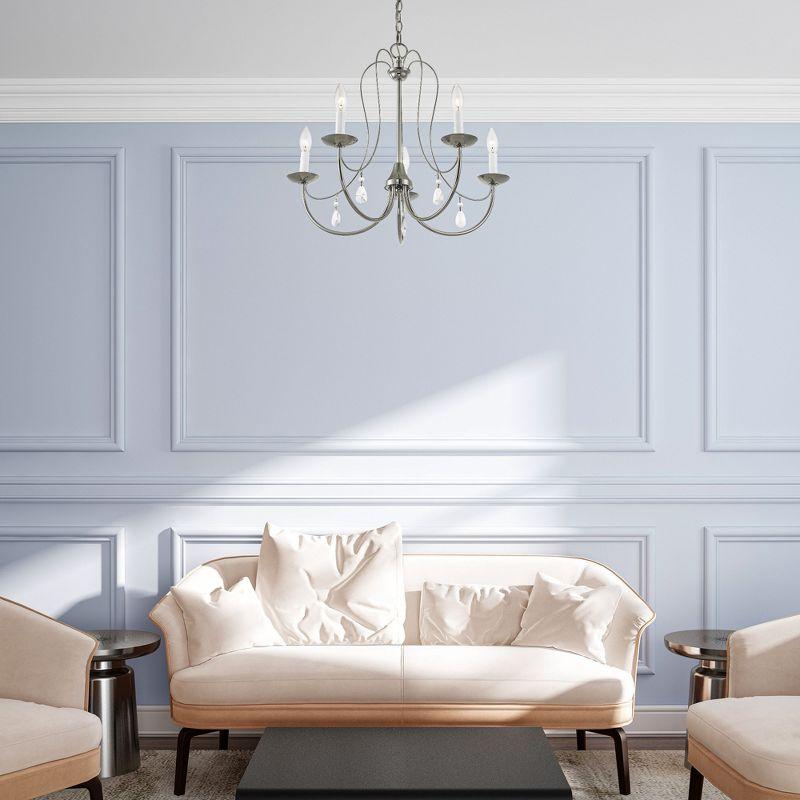 Livex Lighting Mirabella 5 - Light Chandelier in  Polished Chrome