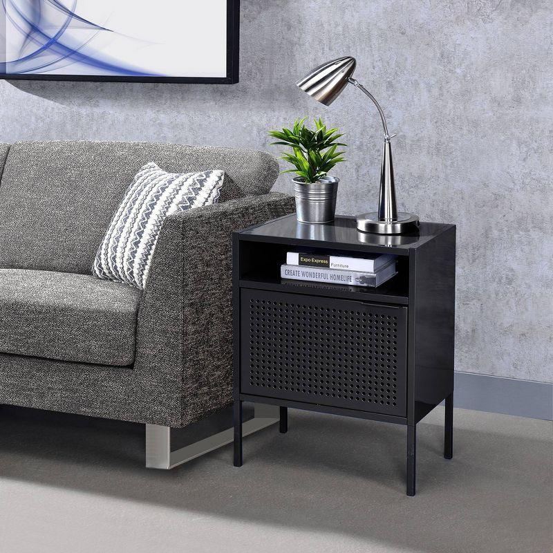 Zander 19'' W Metal Nightstand