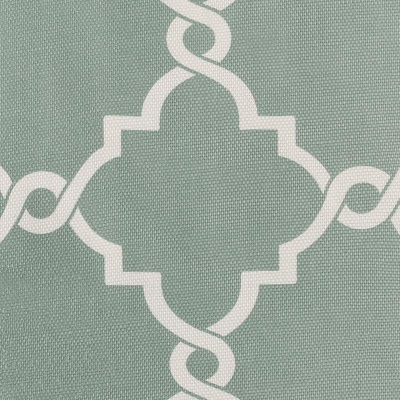 Madison Park Saratoga Fretwork Print Grommet Top Window Valance