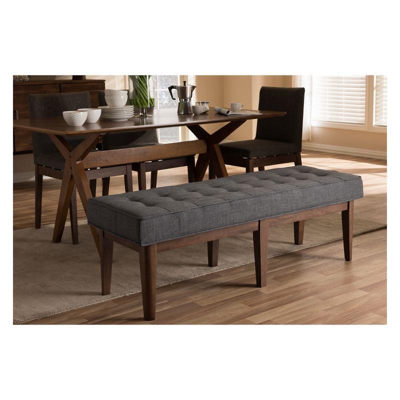 Harris 43" Upholstered Bench