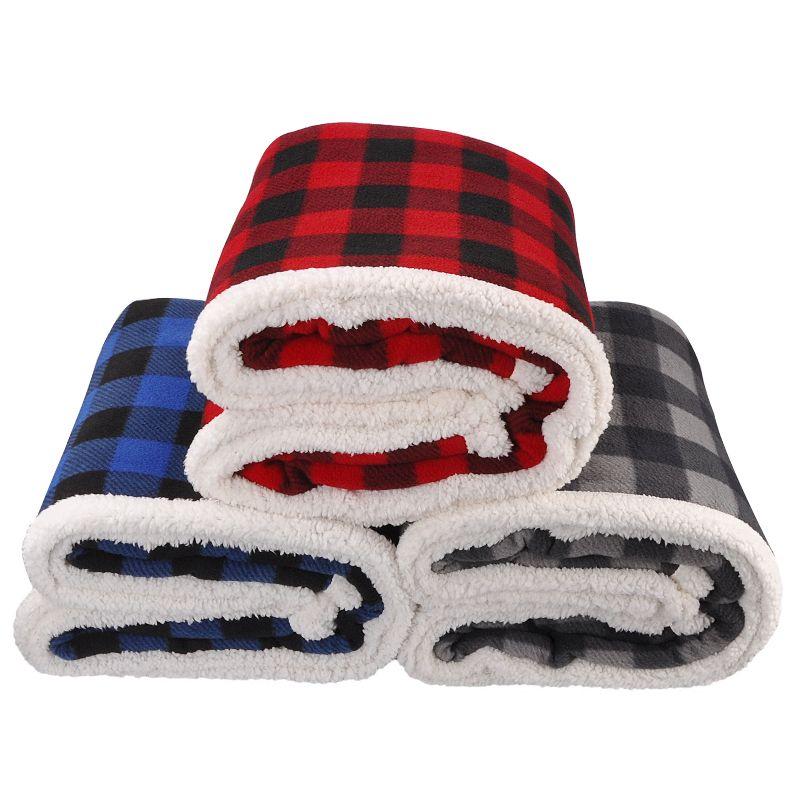 Tirrinia 50" x 60" Fleece Throw Blanket, Soft Comfy Warm Fuzzy TV Blankets, Comfort Caring Gift