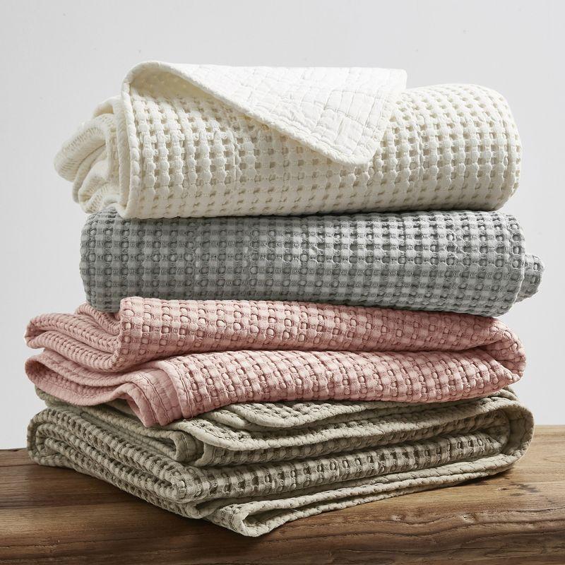 Mills Waffle Quilted Throw - Levtex Home