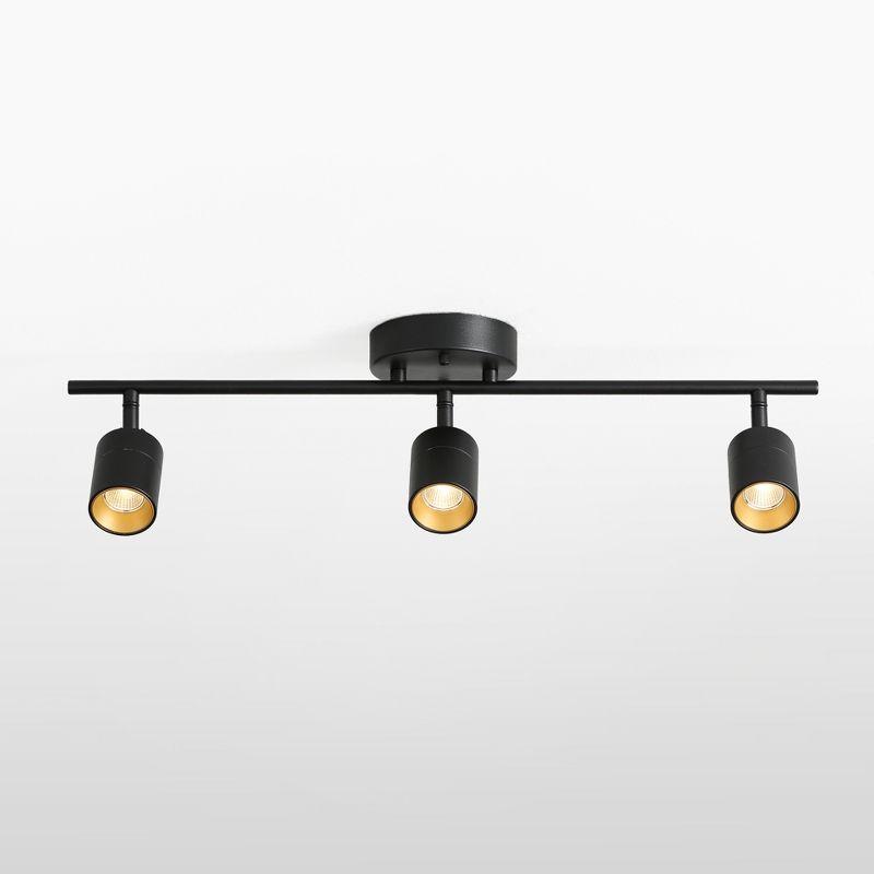 Vidalite Shura 3-Light Integrated LED Track Light with Rotatable Heads, 2 ft. Fixed Track Lighting Kit, 3000k, 1470 Lumens