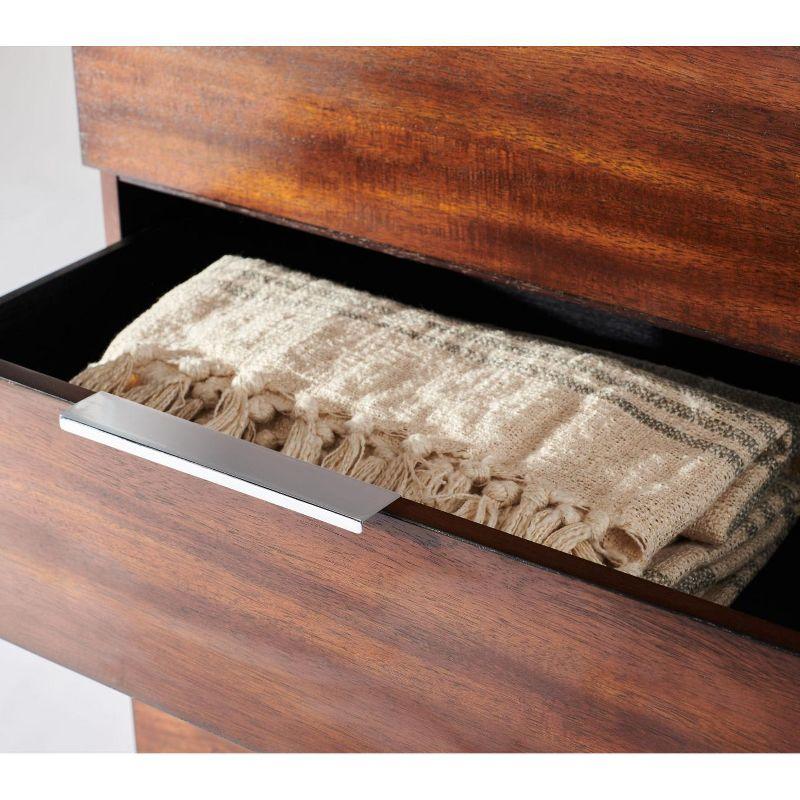 Brylin 8 Drawer Modern Dresser - SFV2112 - Dark Walnut - Safavieh Couture