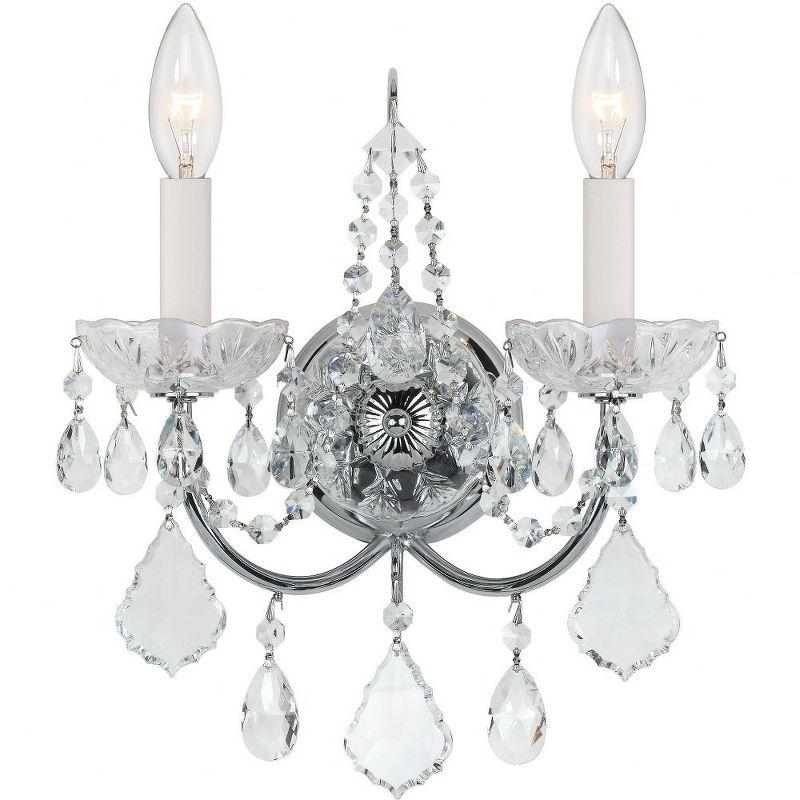 Crystorama Lighting Imperial 2 - Light Sconce in  Polished Chrome