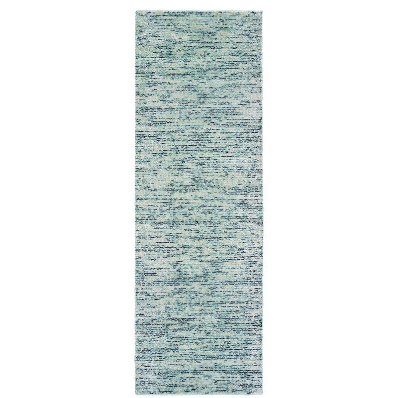 Lucent Handmade Tufted Blue/Teal Area Rug
