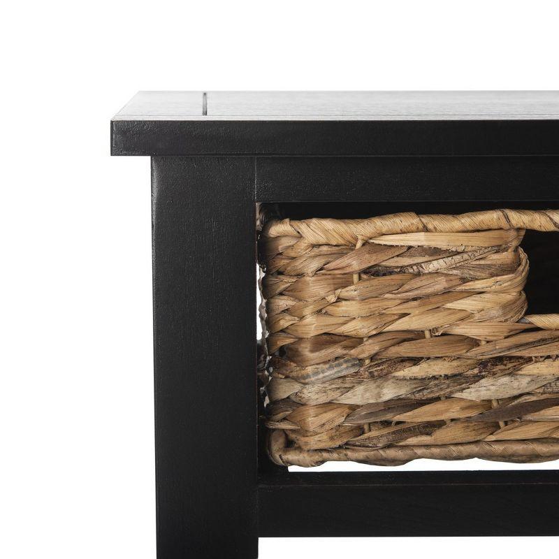 Christa Console - AMH5737A - Black - Safavieh Couture