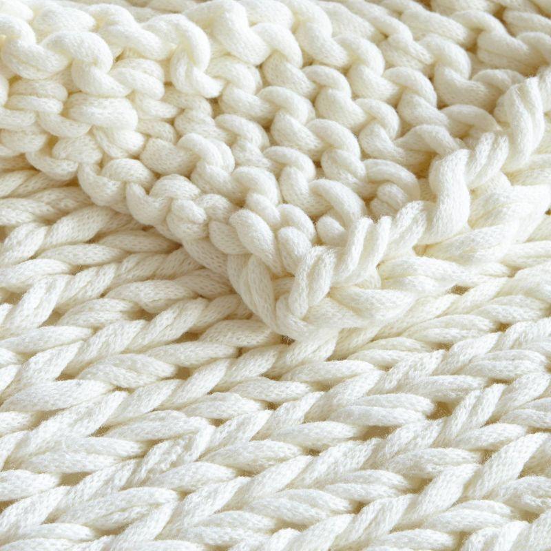 Madison Hand Made Chunky Double Knit Throw Blanket