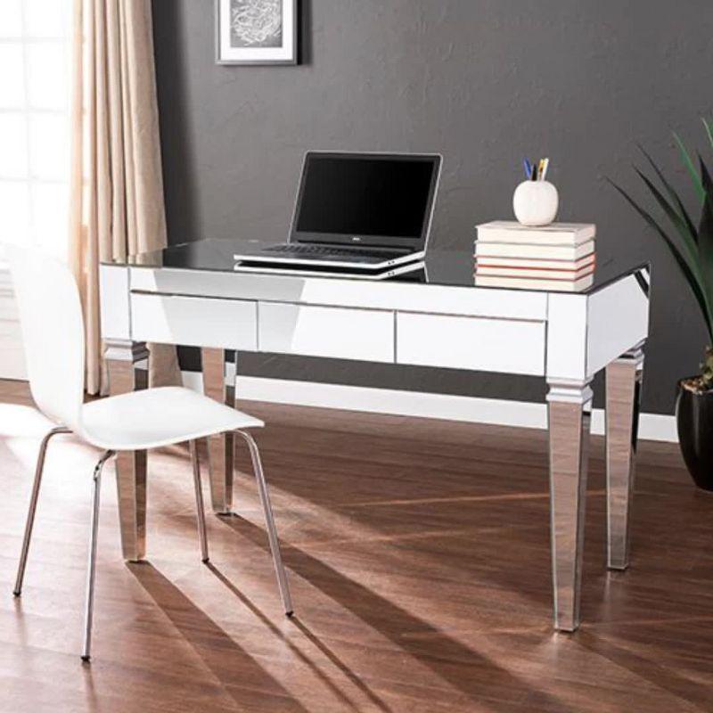 Darien Mirrored Desk - Glam - HO3694 - Silver - SEI