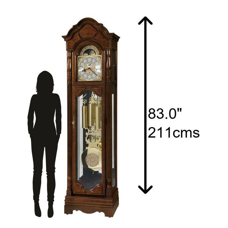 Howard Miller® Wilford 83'' H Solid + Manufactured Wood Grandfather Clock