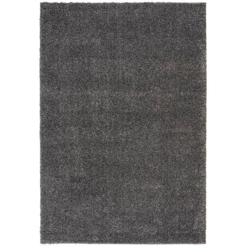 August Shag 900 AUG900 Power Loomed Indoor Area Rug - Grey - 5'3"x7'6" - Safavieh