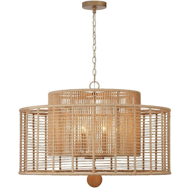 Crystorama Lighting Jayna 8 - Light Chandelier in  Burnished Silver