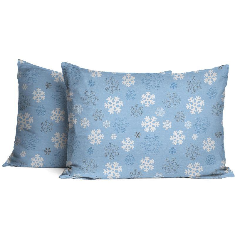 Pointehaven Flannel Damask Sheet Set