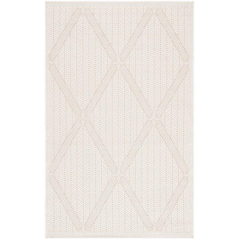 Bermuda BMU811 Power Loomed Indoor/Outdoor Area Rug - Cream/Beige - 3'x5' - Safavieh..