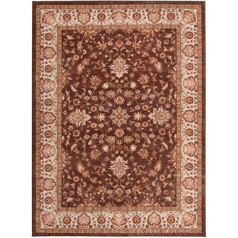 Oriental Area Rug in Red