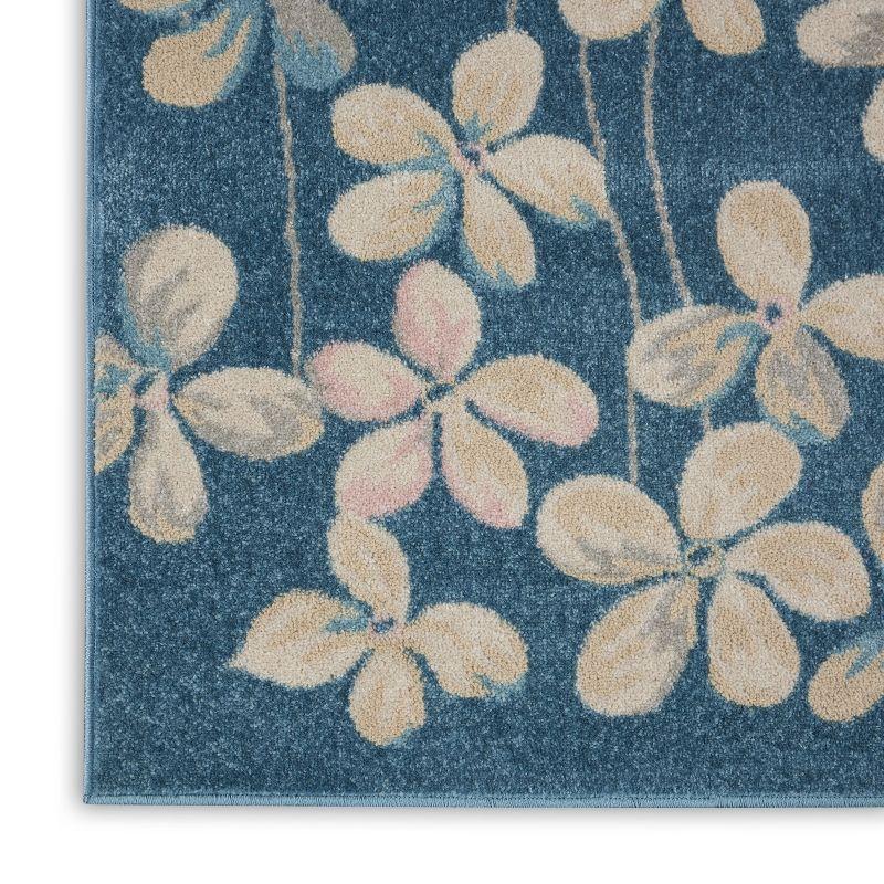 Nourison Tranquil Bohemian Botanical Bloom Area Rug