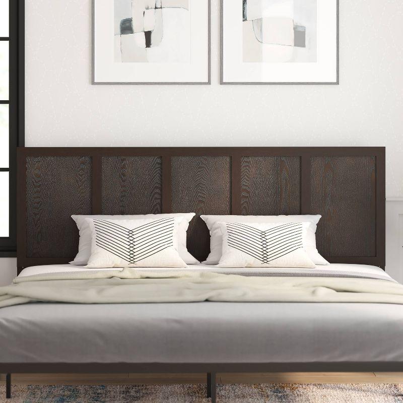 Taylor & Logan Oakley Solid Wood Panel Headboard