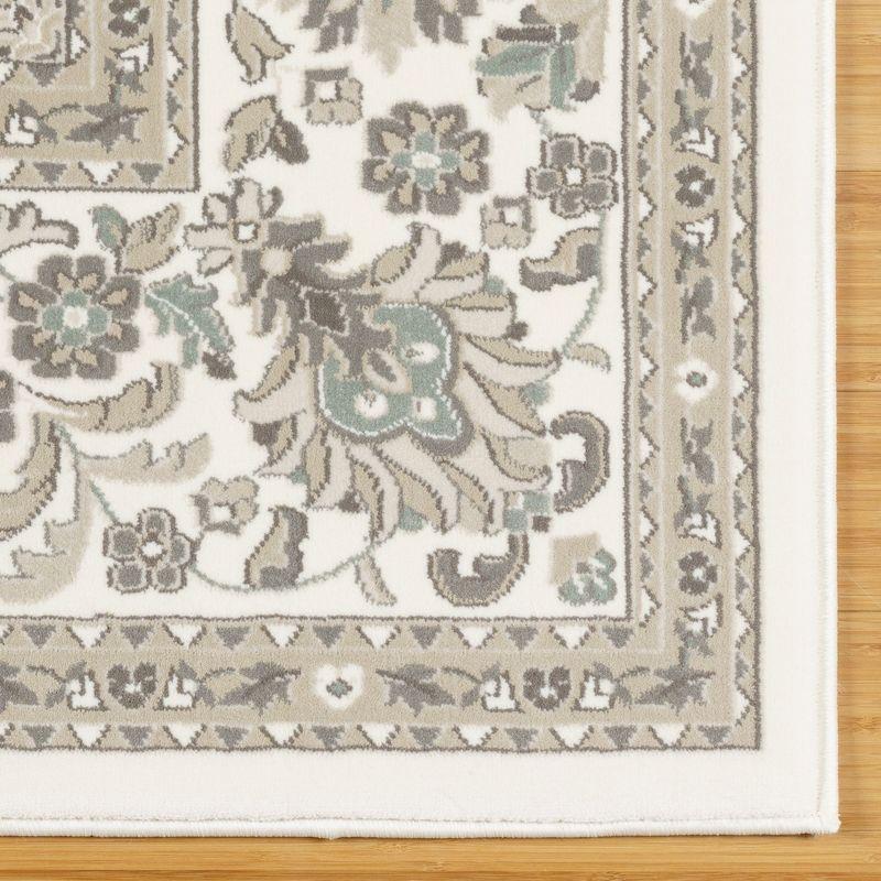 Gertmenian Majestic Vernon Traditional Oriental Floral Wide Border Area Rug