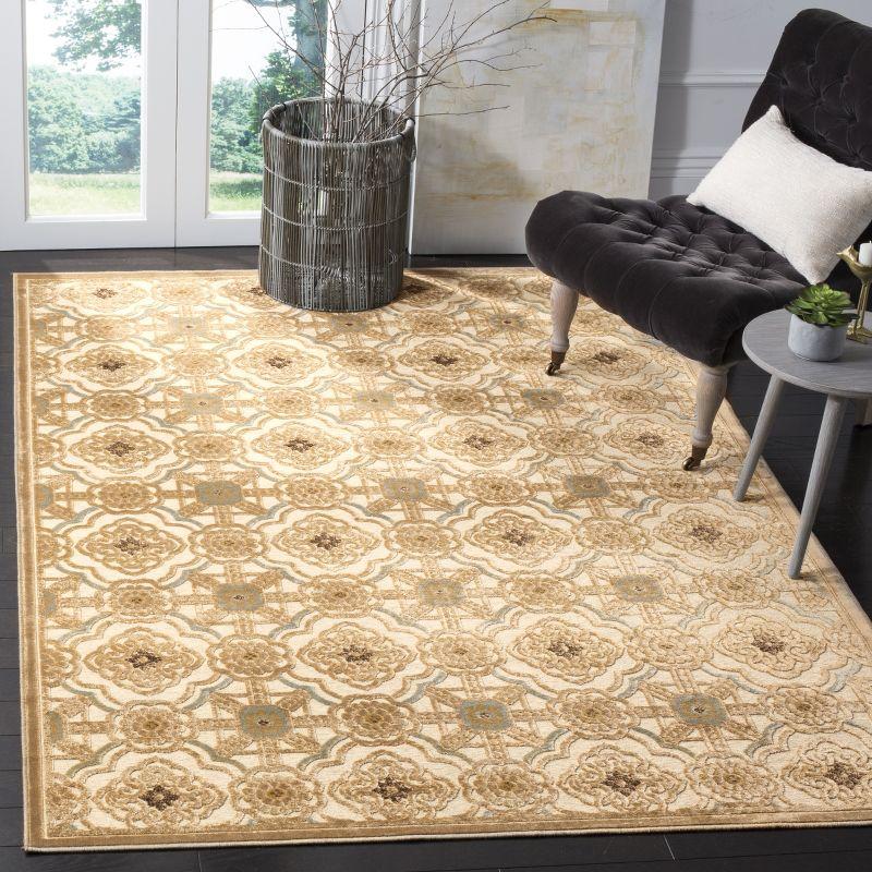 Martha Stewart Imperial Palace Performance Floral Rug