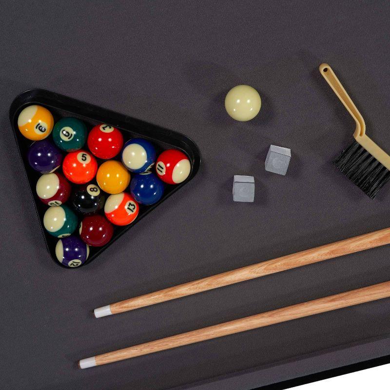 Hall of Games Charleston 4' Pool Table with Playing Accessories