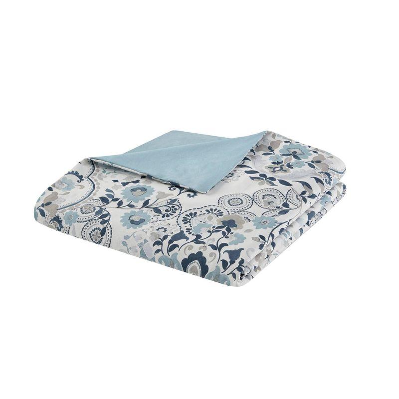 Brielle Cotton Floral Printed Duvet Cover Set