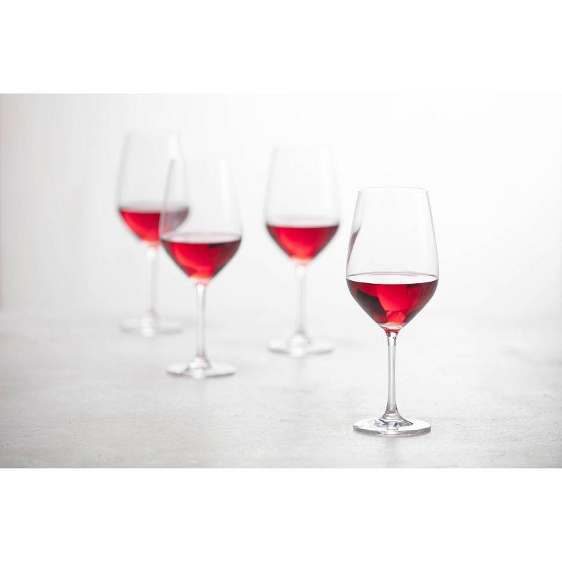 Forte 17 oz. Crystal Red Wine Glass (Set of 8)